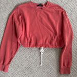 Forever 21  Cropped Long Sleeve Orange Photo 0
