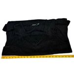 Ralph Lauren LRL Dress Women Size 3X Black Knit Lurex Art Deco Glam Sweater Vest Photo 4