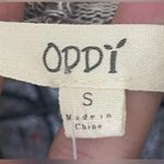 Oddy Boho Sheer Knitted Hooded Long Poncho Size Small​​​ Photo 3