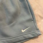 Nike  Women's Loose Fit High Rise Light Blue Shorts Photo 1