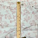 Artisan NY  Floral White Soft Pink Rose Shorts 10 Photo 6