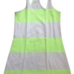 Lululemon  CRB COOL RACERBACK Tank Top size 4 Bold Stripe Zippy Green Run Gym Fun Photo 0