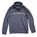 Fifth Sun Grey Blue Hoodie - Wake Me When Winter Is Over Photo 0