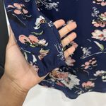Fun2Fun NWOT Stitch Fix  Floral Blouse Blue Boho Size Small Photo 2