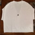 J.Jill  White Ribbed Sweater Photo 1