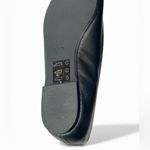 Maje  Black Leather Flats Photo 5