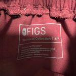 FIGS  Yola Scrub Technical Collection Pant Women S/P Burgundy Photo 3