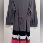 Elle  Dress. NWT. Women’s Size Large. Colorblock, Knee Length, 3/4 Belle Sleeves Photo 3