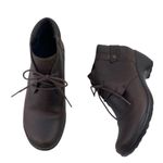 Merrell * Veranda Ankle Boots Women’s Size 7 Brown Leather Comfort Casual Booties Photo 2