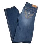 Hollister  California Women’s Distressed Ripped Straight Leg Jeans 25”X33” Photo 6