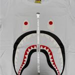 white BAPE shark t Photo 1