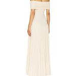 LIONESS  Field Of Dreams Dress in Oatmeal Medium New Womens Maxi Gown Photo 2