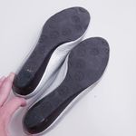 Tory Burch Silver Leather Wedge Pumps Photo 4