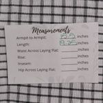 Madewell  Windowpane Plaid Crinkle Polo Crop Top XS New Photo 9