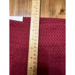 Crown & Ivy  Cranberry Tech Stretch Womens 10P Ankle Mid Rise Textured Pants NWT Photo 5
