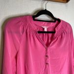 Lilly Pulitzer Lilly Pulitzer | Womans Blouse Top Hot Pink Small 1/4 Photo 1