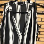 Olivaceous ‎ Black And White Stripe Tank Top Size Small Photo 2