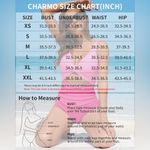 Charmo One Piece Swimsuit Ruched Tummy Control High Cut Pink Red Colorblock S Photo 10