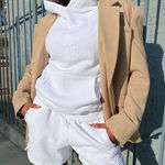 frankie's bikinis Frankie’s Bikinis Aiden Sweater Medium Cozy Lounge Fall Winter Warm Photo 0