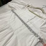 Ulla Johnson  Narcisa Cotton Dress in Pristine White Size 12 Photo 3