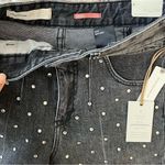 Anthropologie Pilcro and the Letterpress Beaded High Rise Slim Jeans NEW Size 27 Photo 8