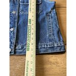 Eddie Bauer VTG‎  Denim Vest Womens Size XS Button Sleeveless Pockets 90s Photo 3