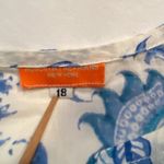 Roberta Roller Rabbit Roller Rabbit: Roberta Freymann Blue Tunic, Dress, Swim Cover up,‎ size 16 Photo 3