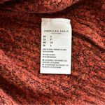 American Eagle  Pullover Sweater Womens S Burnt Orange Knitted Crew Neck Cozy Photo 4