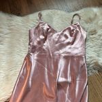 Birdy Grey  Jay Dress In Shiny Satin English Rose Photo 7