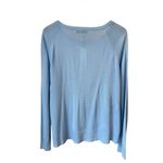 ZARA  Baby Blue Lightweight Crewneck Sweater Size XL Photo 2