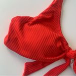 PilyQ  PQ Swim Drew Knot Bikini Top Swimwear Size Large NEW Retail $80 TOP ONLY Photo 7