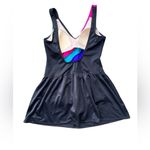 VTG Baltex Maillot Body I.D. Swimsuit One Piece Bathing Thigh Thinner Suit Sz 14 Black Size L Photo 1