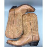 Old West  Womens 9.5 Boots LF1529 Leather Upper Cowboy Western Brown Photo 6
