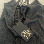 Chaser  Ribbed Stretchy Mini Dress – Size Small (Charcoal Black) Photo 4