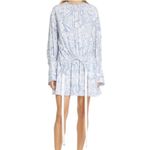 Tibi  Isa Toile Drawstring Crepe De Chine Dress size 00 Photo 2