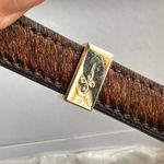 M2M Alletier NIB Brown Pony Leather Crossbody Bag Photo 9