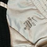 Nike Black Athletic Shorts with White Trim Photo 1