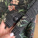 ZARA  Embroidered Blazer Jacket Small Photo 4