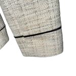 White House | Black Market  Textured Contrast Tweed 3/4" Sleeve Jacket NWOT Size 00 Photo 4