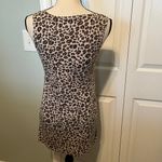 LOGO By Lori Goldstein fitted dress women's size XS extra small cheetah leopard Photo 2