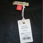 Marine layer NWT  Jude Flutter Sleeve Tank Top Black 100% Cotton Gauzy Flirty- XS Photo 2