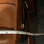 Coach Vintage  British tan swing bag crossbody purse leather 1996 Photo 8