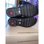 Hunter  Womens Original Short Black Rubber Rain Boots US 8M EUR 39 NEW classic Photo 3