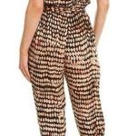 BCBGMAXAZRIA  Sandy Dots One Shoulder Jumpsuit Photo 1