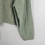 Pink Rose cableknit sweater Photo 2