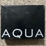 AQUA SWEET Faux Leather Square Toe Block Heel Sandals, Size 8.5, NEW in Box Photo 7