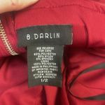 B Darlin B. Darlin Red Metallic High Low Dress Photo 2