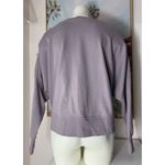Nike  Lilac Lace-Up Dri-Fit Fleece Training Sweatshirt Plus 1X Purple Photo 8
