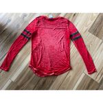 Batman Harley Quinn Women’s Red Black Long Sleeve Shirt Sz M Size M Photo 6