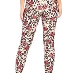 Wildfox NWT Sweat Natural Bright Coral Wild Leopard Leggings Large Photo 3